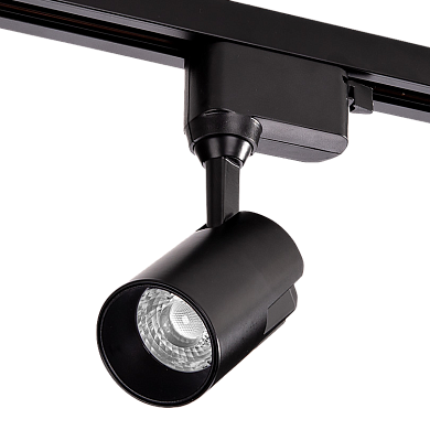 Трековый светильник WOLTA WTL-25W/01B 25Вт 4000К IP40 Чёрный